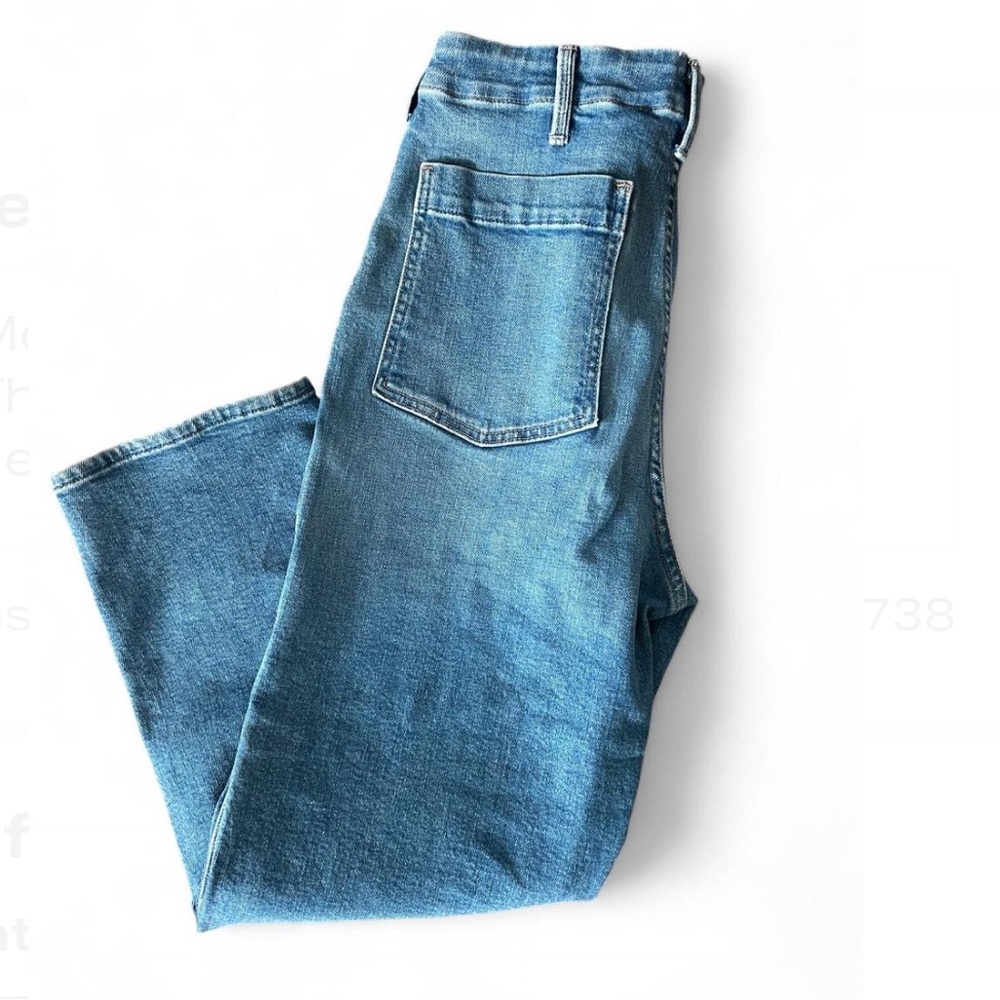 MOTHER SUPERIOR Light Blue Ankle Jeans - Picture 5 of 10